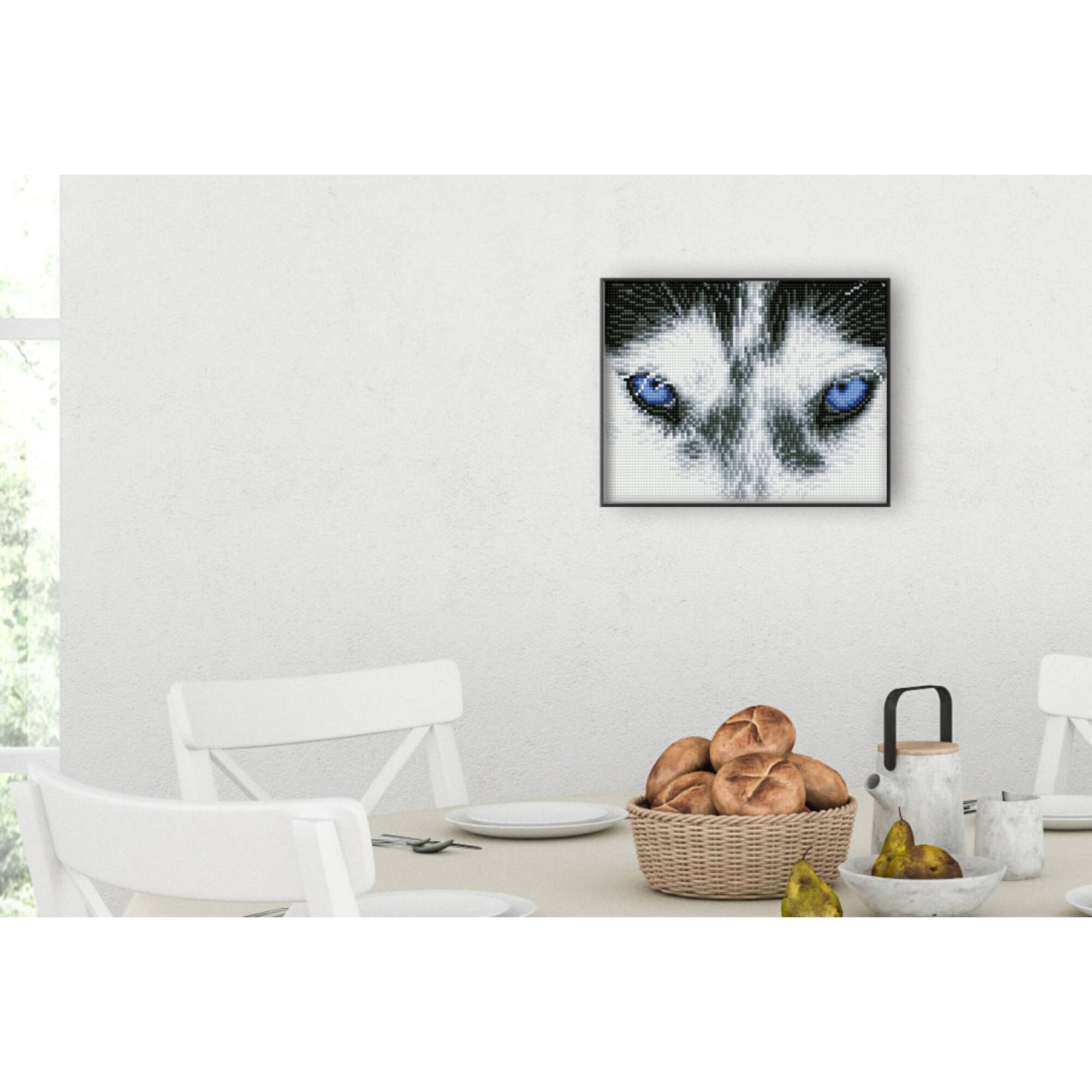 Diamond Dotz® Intermediate Mystic Husky Pre-Framed Diamond Painting Kit